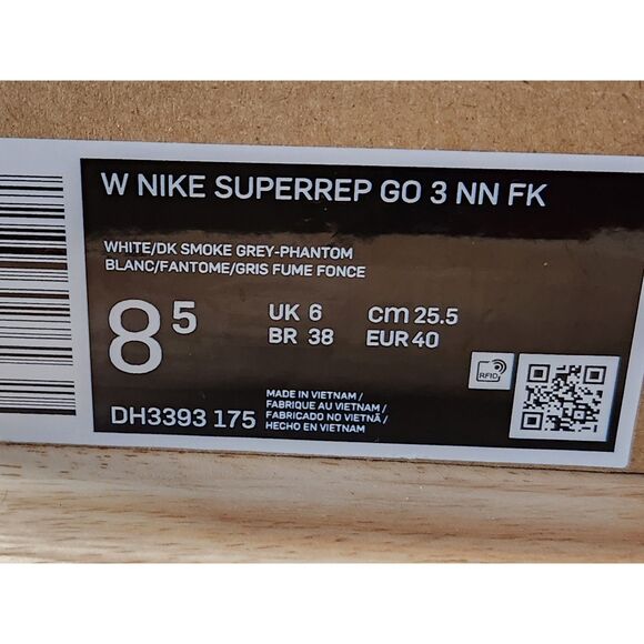 Nike SuperRep Go 3 NN Flyknit Phantom – Women’s Size 8.5 Training Shoe - Picture 8 of 10